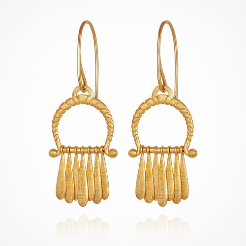 Arc Earrings Gold
