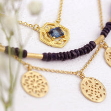 Load image into Gallery viewer, Hettie Necklace Gold - Temple of the Sun Jewellery