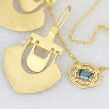 Load image into Gallery viewer, Lilu Earrings Gold - Temple of the Sun Jewellery